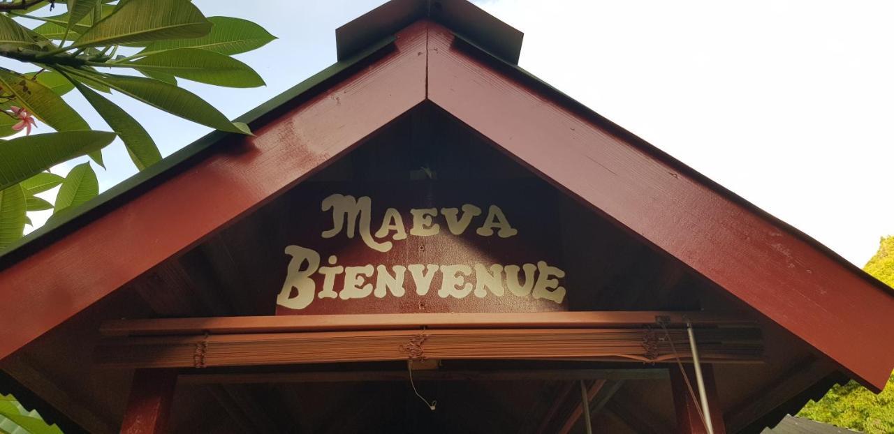 Location " La Pirogue " Maison D'Hotes A Moorea Haapiti Kültér fotó