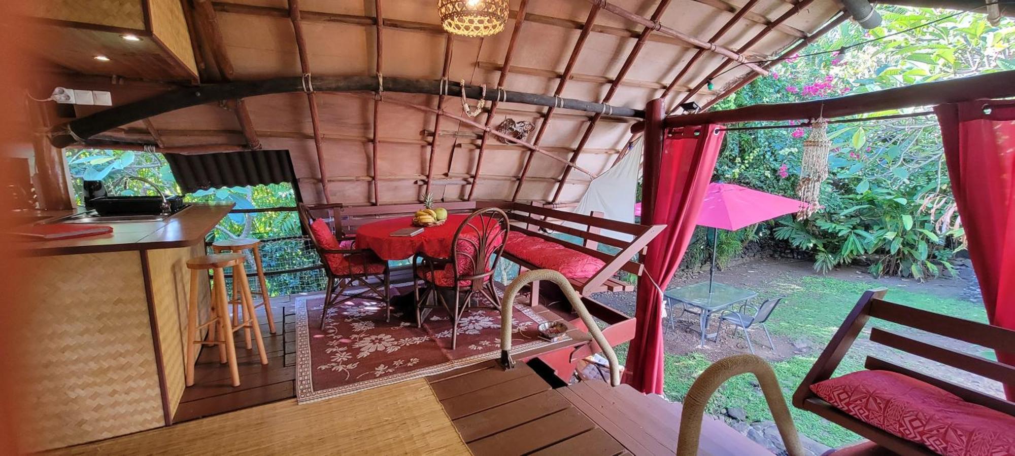 Location " La Pirogue " Maison D'Hotes A Moorea Haapiti Kültér fotó